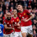 Benjamin Sesko z neho urobil dva góly v dvoch hrách, keď pomáhal Fire Man United s víťazstvom 2-0