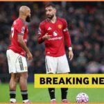 Bruno Fernandes v akcii za Man United proti Fulhamu