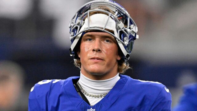 NFL, NFLPA hodnotenie postupu traumy pre Giants QB Jaxson Dart 

