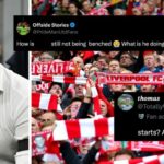 "Neskutočná voľba", "Benefit Brentford" - Liverpoolčania nahnevaní na Arne Porta za to, že odmietli vynechať celebritu zo zostavy, aby sa vysporiadali s Brentfordom