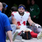 Nováčikovi Giants Camovi Skattebovi hrozí po hroznom zranení členka až šesť mesiacov