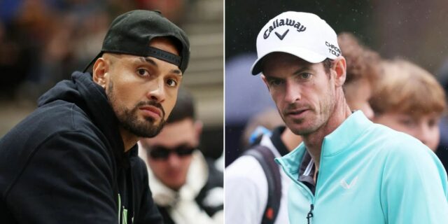 Nick Kyrgios skóroval svoje osamelé víťazstvo nad Andym Murrayom ​​v Queen's Club 2018 | Zdroj obrázka: Getty
