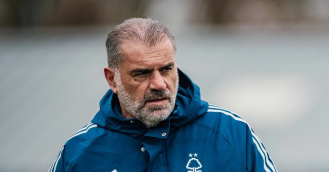 Ange Postecoglou sa pozerá