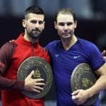 Novak Djokovic (vľavo) vysvetlil, prečo nikdy nebude priateľom s Rafaelom Nadalom (vpravo)