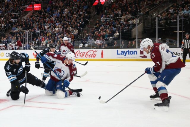 NHL: Colorado Avalanche v Utah Mammoth