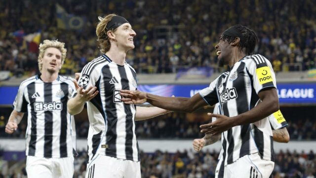 Organizácia Champions 2025-26: Newcastle United Curges Union Saint-Gilloise; Borussia Dortmund robí Gain atletic bilbao 

