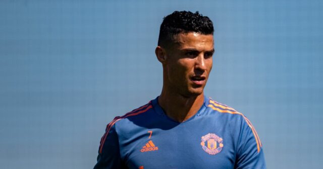 Cristiano Ronaldo a Ben Foster