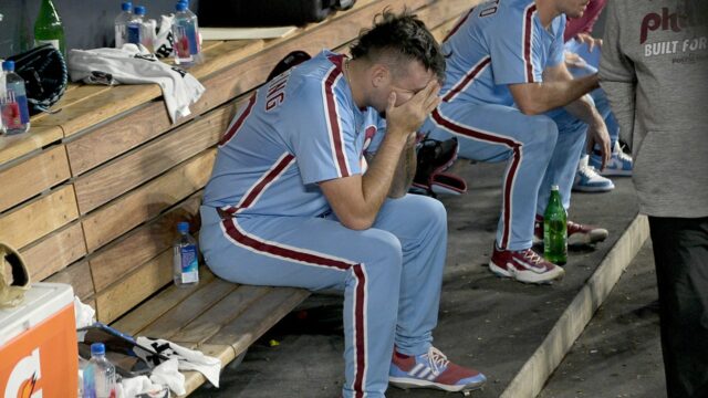 Phillies reduktor Orion Kerkering diskutuje o „koňoch-“ Chyba na konci sezóny 

