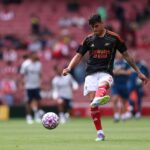Piero Hincapié sa vracia na tréning Arsenalu pred súbojom s Fulhamom