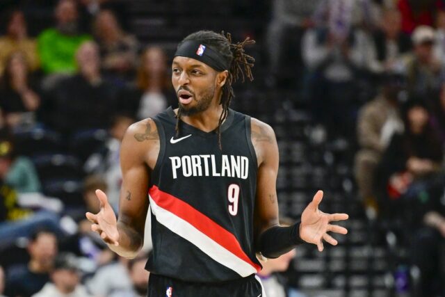 NBA: Predseason-Portland Trail Blazers v Utah Jazz