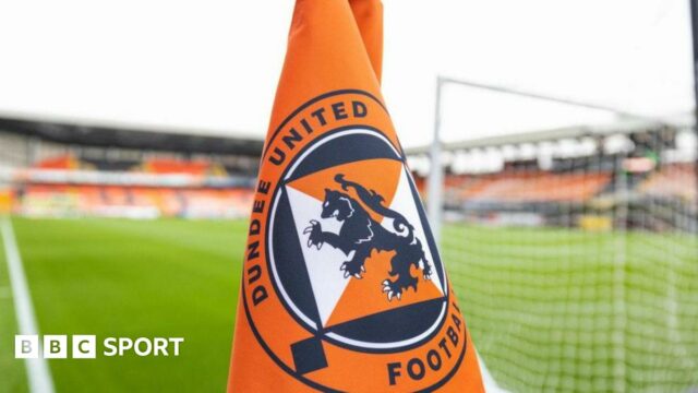 Dundee United corner flag