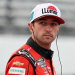 Chase Elliott z Hendrick Motorsports pred tréningom NASCAR Cup Series Xfinity 500 na Martinsville Speedway - Zdroj: Imagn