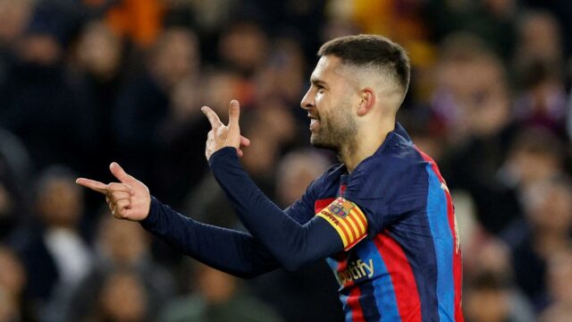 Predchádzajúca Barcelona ľavá strana Jordi Alba sa na konci obdobia vzdá futbalu odborníka 

