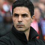 Tréner Arsenalu Mikel Arteta