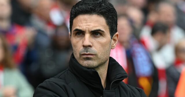 Tréner Arsenalu Mikel Arteta
