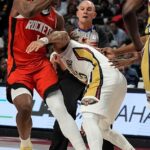 Raketová hviezda Amen Thompson a strážca Pelicans Jose Alvarado boli zapletení do šrotu