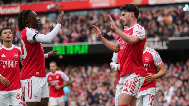 Premier Organizácia 2025-26: Rice On Target, keď súbor nástrojov porazil Premier Organizácia 2025-26: Rice On Target, keď súbor nástrojov porazil West Pork v 300. videohre Artety