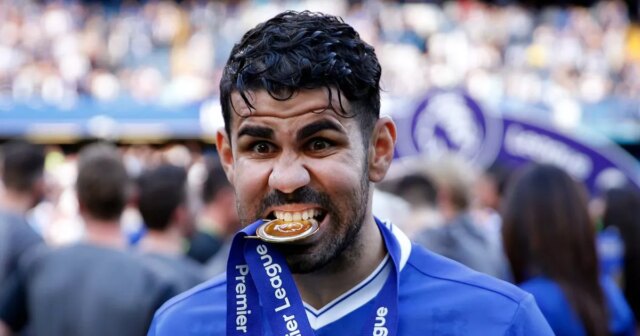 Diego Costa odišiel, oslavuje s Davidom Luizom, Edenom Hazardom a Willianom v Chelsea