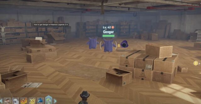 Alpha Gengar v Pokemon Legends (obrázok cez The Pokemon Company)