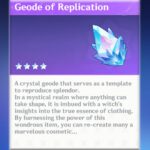 Môžete natiahnuť Miliastra Wonderland Standard Ode pomocou Geodes of Replication (obrázok cez Sportskeeda Gaming/HoYoverse)