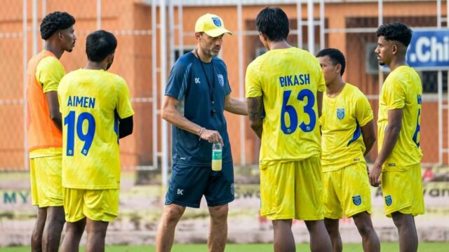 Rajasthan United FC verzus Kerala Blasters FC Live hodnotenie: Rozpisy Rajasthan United FC verzus Kerala Blasters FC Live hodnotenie: Rozpisy von; Adrian Luna vedie KBFC vs RUFC v AIFF Super Mug 2025-26