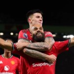 Bryan Mbeumo strelil tretí gól Manchestru United proti Brightonu