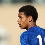 Mahdi Nicoll-Jazuli z Chelsea v akcii UEFA Youth League