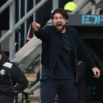 Russell Martin počas remízy Rangers vo Falkirku