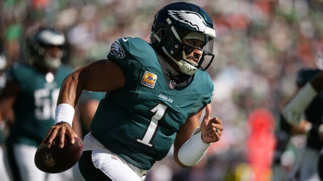 Rutina NFL 6 2025: Eagles-Giants Competition odštartuje body, náklady tiež v práci 

