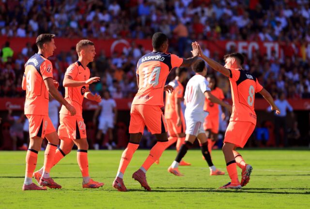 Sevilla 4-1 Barcelona Gamer Score: Marcus Rashford Stars 

