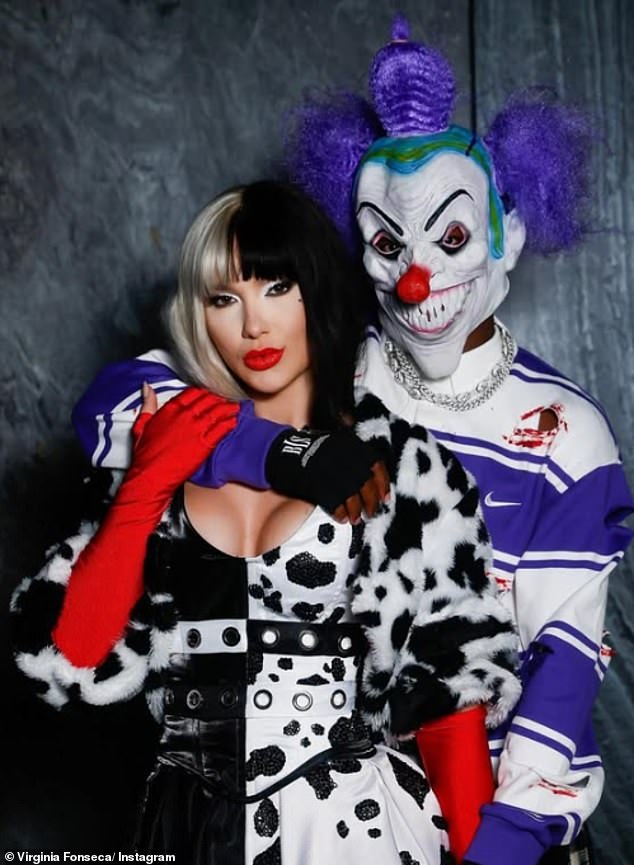 Strašidelné obdobie! Vinicius Jr a influencer sú prítomní pri užívaní Vinicius Junior a jeho modelka Virginia Fonseca sa fotili vo svojich halloweenskych kostýmoch