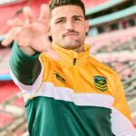 Nathan Cleary na štadióne Wembley, kde sa jeho austrálsky tím stretne v sobotu s Anglickom v prvej sérii Test of the Ashes