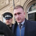 Stuart Hogg odchod od súd v januári, keď bol odsúdený na jednoročný príkaz na vrátenie komunity