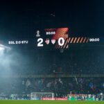 Stuttgart Rue vynechal Fine a Xherdan Shaqiri Magic po strate straty organizácie Európska organizácia