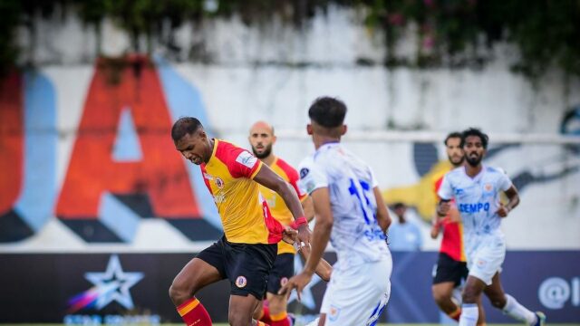 Super Mug 2025-26: Dempo hodnotenie neskorého ekvalizéra bude vyžadovať remízu Super Mug 2025-26: Dempo hodnotenie neskorého ekvalizéra bude vyžadovať remízu 2-2 proti Východnému Bengálsku