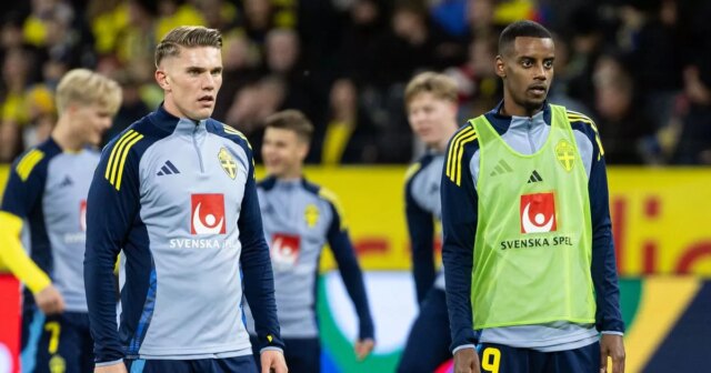 Viktor Gyokeres a Alexander Isak sú spoluhráčmi pre Švédsko