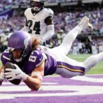 TJ Hockenson z Vikingov trhá orgány NFL
