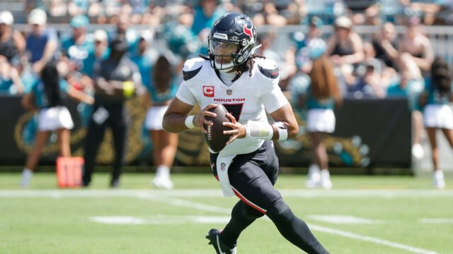 Texans hviezda CJ Stroud priznáva, že jeho atleticizmus skutočne ponoril vzhľadom na túto strednú školu 

