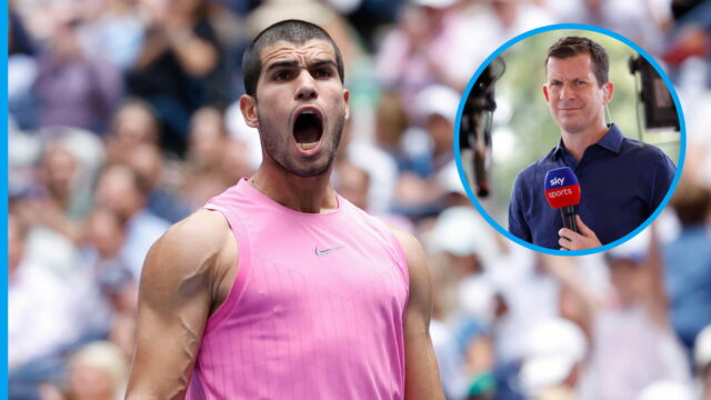 Tim Henman odhaľuje, čo sa nájde, keď vstane blízko Carlosa Alcaraza 

