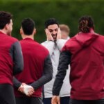 Tréner Arsenalu Mikel Arteta