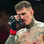 Tom Aspinall nemôže pokračovať po tom, čo Cyril Gane pichol obe oči do stredu UFC