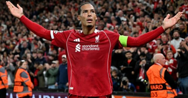Tretie záujmy z úplne nového pravidelného mesačného mesačného Liverpoolu FC Tretie záujmy z úplne nového pravidelného mesačného mesačného Liverpoolu FC Opravy Funkcie Špeciálne Virgil | Futbal | Športová aktivita