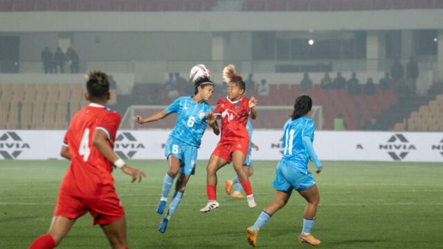 Tri-Nation International: India Žena utrpela prehru 0:2 proti Nepálu na druhom mieste 

