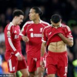 Liverpool sa v sobotu v noci prepadol na 2-1 stratu na moste Stamford, ich tretia porážka v toľkých hrách