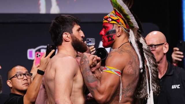 UFC by mal naplánovať Alex Pereira vs. Magomed Ankalaev 3 

