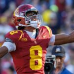 USC overuje, že je to výška play -off v ochrannej známke Michigan