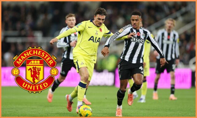 United vyzval, aby spečatili prestup Joaa Palhinhu Joao Palhinha v akcii za Tottenham