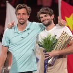 Valentin Vacherot a Arthur Rinderknech čelia nepredvídateľnosti Paris Masters napriek rozprávke zo Šanghaja