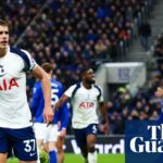 Van de Ven vo funkcii výletnej lode Tottenhamu k triumfu proti Evertonu|Premier Organization