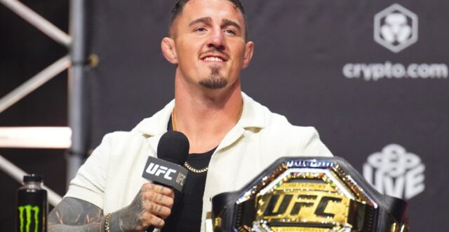 Videoklip mediálneho dňa UFC 321, výsledky živých stretnutí. Tom Aspinall, Ciryl Gane 

